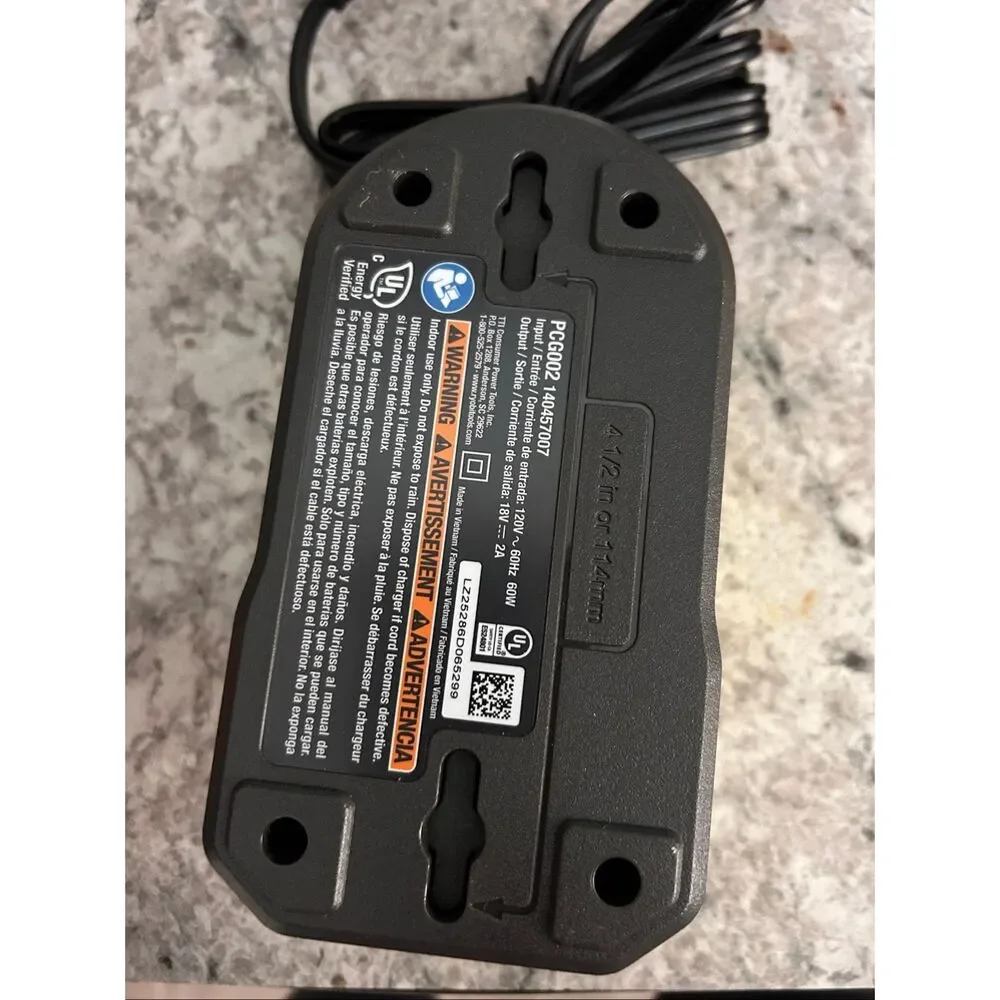 Ryobi battery charger new.